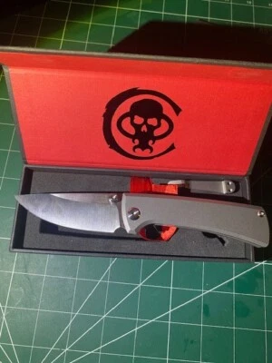 Chaves Knives RCK9 Titanium Frame Lock M390 Folding Knife EDC SOLD OUT EDC Solid