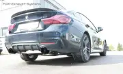 Sport Exhaust System BMW 4er F36 440i Gran Coupe With M-PACKET Per 100mm Black