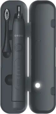 Ordo Sonic Plus Toothbrush And Charging Case Bundle Charcoal Grey