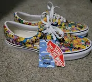Vans x Simpsons Era Customs sz 10 NWT plus Rare Drawstring Bag