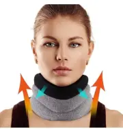 Neck Brace for Neck Pain & Support Foam Cervical Collar for Sleeping Vertebr 3"