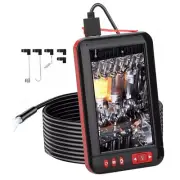 100% New 6.5Ft Industrial Endoscope 1080P HD 4.3in Screen Borescope Camera LED