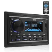 Pyle In-Dash Double DIN USB Bluetooth Marine AM/FM/DVD/CD Stereo Receiver