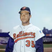 Mike Cuellar 1969 2 Baltimore Orioles Baseball Old Photo