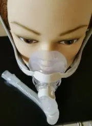 ResMed AirFit N20 Nasal CPAP mask w headgear all size him / her sleep apnea New!