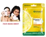 1 Pc Garnier Skin Naturals Face Mask For Hydrating, Brightening Facial Treatment