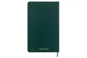 Moleskine QP616K54VBOABOX LE Vegea Notebook Boa Green Large Ruled Soft Cover