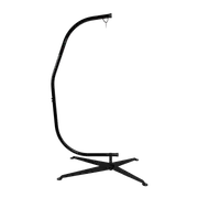 Hammock C Stand Solid Steel Construction for Hanging Air Porch Swing Chair