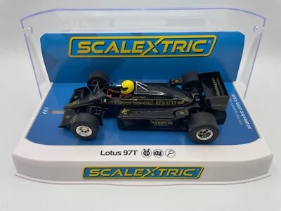 Scalextric Lotus 97T #12 Senna John Player F1 1985 1/32 Analog Slot Car C4234