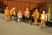 Bachmann Trains MAINTENANCE WORKERS - HO SCALE - 6 Pieces 33106 NIB NEW