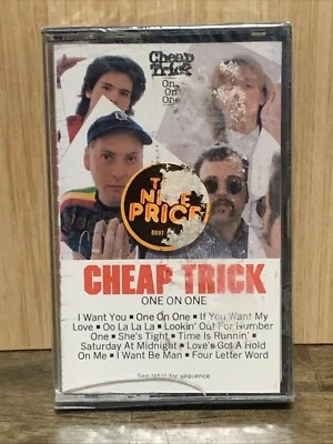 Cheap Trick: One On One Cassette W/ Hype Sticker - Epic Records NEW SEALED