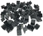Lego 50 New Black Bracket 3 x 2 x 1 1/3 Pieces