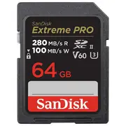 SanDisk 64GB EXT PRO 6K SDXC Card
