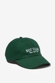 [Factorie] Factorie - Dad Cap With West Village Emb - Ivy green OS IVY GREEN
