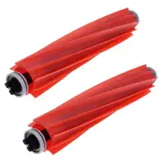 2PCS Rubber Main Roller Brush Replacement Parts for S7/S7 MaxV/S7 MaxV Plus/S7 MaxV Ultra Robot Vacuum Cleaner