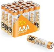 GP Batteries Ultra Alkaline AAA Battery - (Pack of 20)