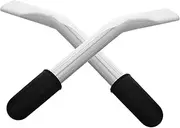 2pcs Wheelchair Brake Extenders Compatibility Enhanced Control Safety User Friendly Extended Rod Design Durable Convenient Wheelchair Accessory