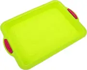 DOITOOL Edge Pan Square Silicone Baking Tray Food Grade Silicone Mold for Family Baking
