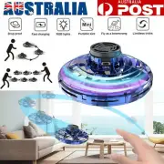 Mini LED UFO Drone Hover Flying Ball Kids Toy Hand Control IR Sensor Boomerang