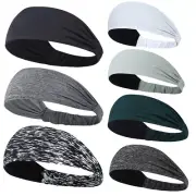Outdoor Sports Headband Elastic Sweatband Running Hair Band Men Women Headwrap