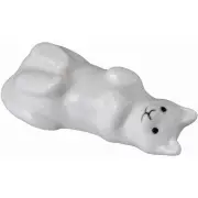 Sun Art Cute Tableware WHITE ZOO Chopstick Rest Cat SAN3399-3