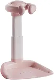 Adjustable Baby Shower Stand with Slip Base,Huggable Bear Bath Support,Portable Standing Shower Baby Stand,Bath Shower