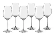 Bohemia Crystal Viola Wine Glass, Set of 6 - 250mL