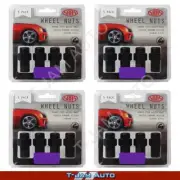 SAAS Wheel Nuts Mag 12x1.5 Blk 43mm 4x5PK for Renault Medallion