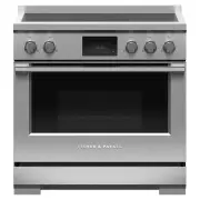 Fisher & Paykel 91cm Series 9 Professional 5 Zone Induction Pyrolytic Cooker, 2 SmartZones RIV3-915