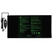 Energy Efficient Seedling Heat Mat with Six-Stage Adjustable Temperature Controller Plant Germination Heating Pad Perfec