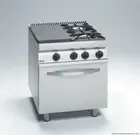 ** Free Standing Solid Target top with open burner and Oven - CG7-31-I