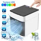 USB Mini Cooling Fan Humidifier Air Cooler Fan Air Conditioner Desk Portable