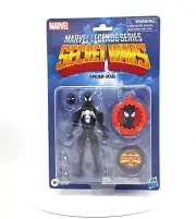 Secret Wars Marvel Legends Symbiote Black Suit Spider-Man 6-Inch Action Figure
