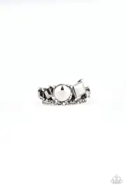 Paparazzi Champion Couture Silver Ring - New