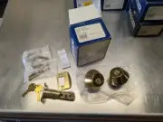 Weiser by Kwikset GD9371 X3BR WS Double Cylinder Deadbolt Bright Brass KD