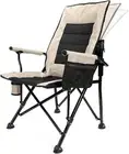 Camping Chair Adjustable Oversized Folding Chair High Back Camp Chair Beach C...