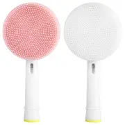 2PC Facial Cleaning Brush Head Face Cleaner Fit Oral Toothbrush Pro Sensitive