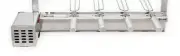 Brazilian Rotisserie BBQ Stainless Still Grill 5 Skewers Churrasqueira Inox