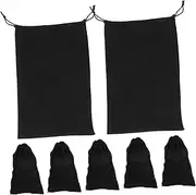 OHPHCALL 10sets Snow Goggle Bag Ski Mask Carrying Pouch Flannelette Lined Scratch-resistant for Goggle Accessories 10pcs*10