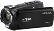 Minolta MN4K100Z 4K Ultra HD Camcorder w/10x Optical Zoom (Black)