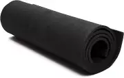 Black 6Mm EVA Foam Sheet for Crafts, High Density Roll for Costumes, Cosplay Ar