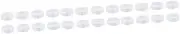 Minkissy 3sets Lash Extension Supplies Cluster Lashes Adhesive Hair Extension Tape 8rolls*3