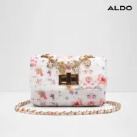 在飛比找momo購物網優惠-【ALDO】ABIRE-復古優雅壓花墬飾斜背包(花色)