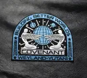 Alien Movie Covenant Weyland Corp Crew Uniform Cosplay IRON ON Patch