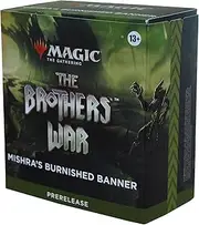 Magic The Gathering - The Brother's War: Mishra's Burnished Banner Prerelease Kit