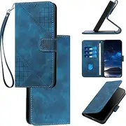 Compatible with OnePlus Nord 2 5G Phone Cover,Compatible with OnePlus Nord 2 5G Card Slots Kickstand Flip Magnetic Closure Wallet Phone Case Blue