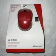 Microsoft Wireless Mobile Mouse 3500 Model 1427, 1496 | Red Studio Series