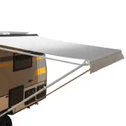 OUTDOOR360 Premium Caravan Roll Out Awning RV Replacement Vinyl Fabric 13ft