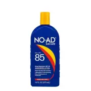 NO-AD SPF 85 Sunscreen Lotion | Broad Spectrum UVA/UVB Protection | 16 oz
