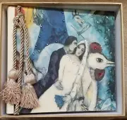 Terra Traditions Wedding Photo Album Chagall Swarovski Crystals NEW